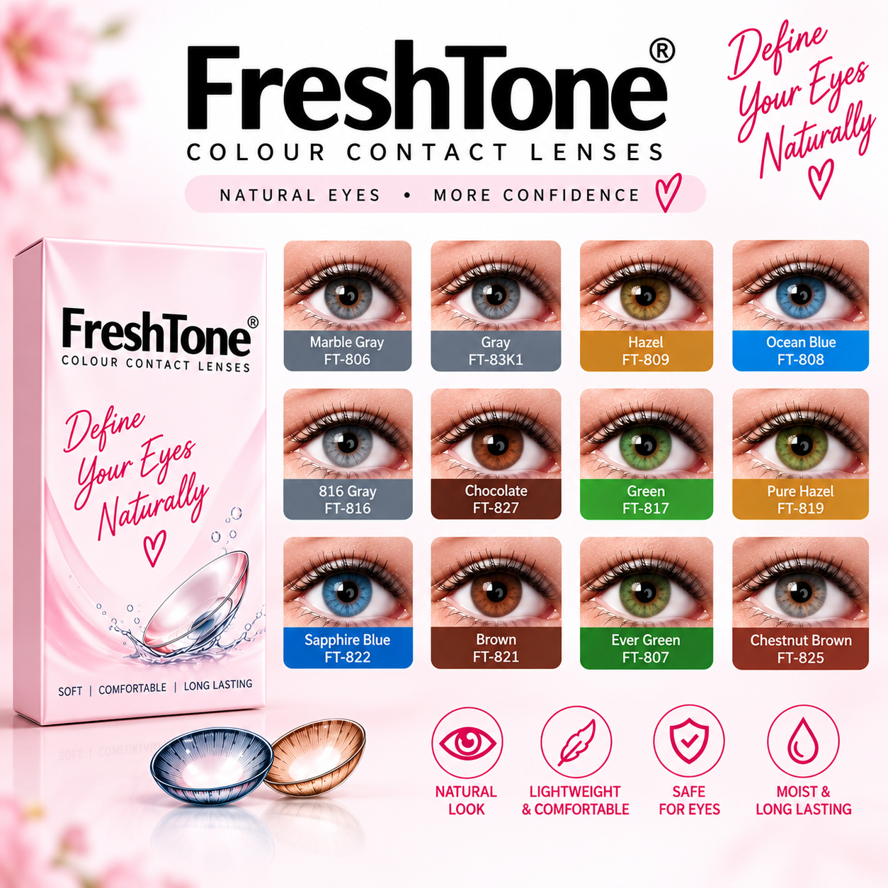 How to Choose Your Perfect Contact Lens Colour